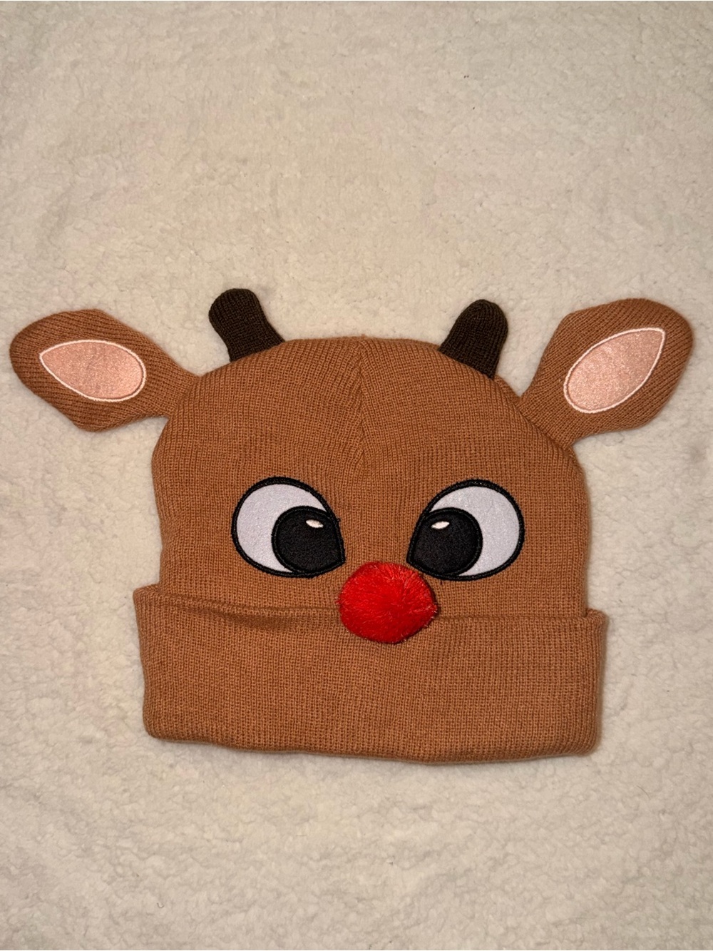 Rudolph the Red-Nosed Reindeer Beanie OS